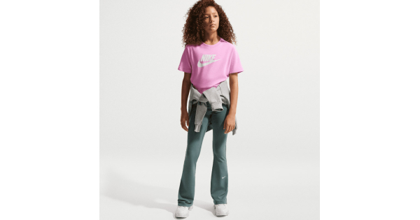 Детска Тениска Nike G NSW TEE CROP FUTURA HBR - FZ5548-503